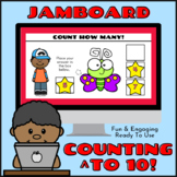 Counting Numbers Up To 10 - Digital Interactive Google Jam