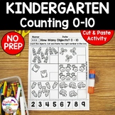Counting How Many 0 - 10 Printable Worksheets