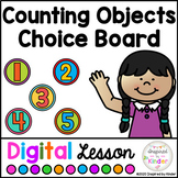 Counting Objects for Kindergarten | For Google Slides™ | D