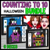 Counting Objects to 10 Halloween Math Activities BUNDLE