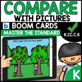 Counting Objects to 10 More Or Less Boom Cards K.CC.C.6 No