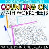 Counting On Activities Kindergarten Math Worksheets