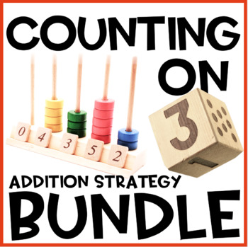 Preview of Counting On Addition Strategy Bundle