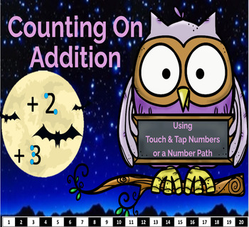 Preview of Counting On - Addition to 20 (Google Slides Task Cards)