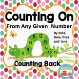 Counting On From Any Given Number by 1's, 2's, 5's, 10's