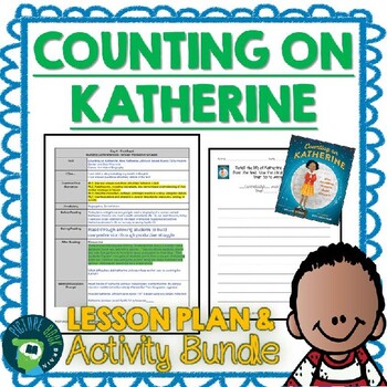 Preview of Counting On Katherine by Helaine Becker Lesson Plan and Activities