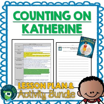 Preview of Counting On Katherine by Helaine Becker Lesson Plan and Google Activities