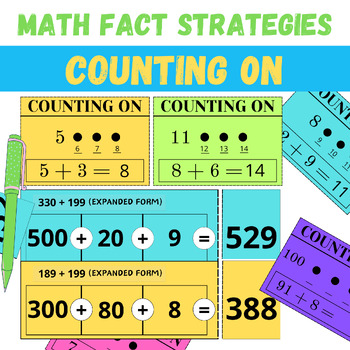 Preview of Counting On: Mental Math Addition Strategies for Fact Fluency Bundle