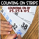 Counting On Strips | Count by Twos  Fives & Tens | Math Center