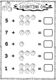 Counting On from Numbers 1-10 (Counting On Addition Worksheets)