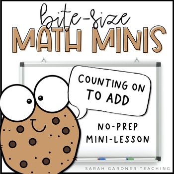 Preview of Counting On to Add | Addition to 10 | Math Mini-Lesson | Google Slides