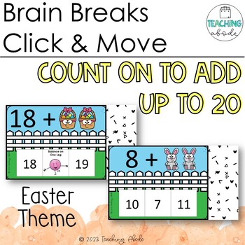 Easter Bunny Freeze Dance, Brain Break, Exercise, Movement Activity