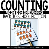 Counting & One-to-One Correspondence Activities {Back to S