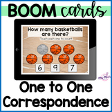 Counting One to One Correspondence: Sports: Boom Cards