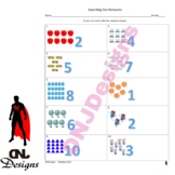 Counting Out Amounts Printable/Handout/Worksheet