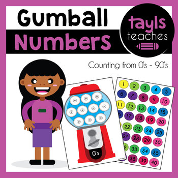 Preview of Counting PURCHASE! Gumball Numbers