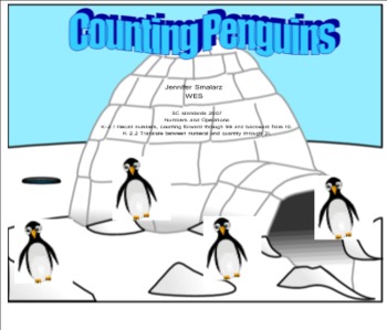 Preview of Counting Penguins Smart Notebook