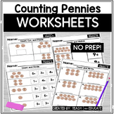 Counting Pennies Worksheets | Money Counting | U.S. Coins 