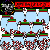 Counting Peppermints: Christmas Clipart {Creative Clips Clipart}