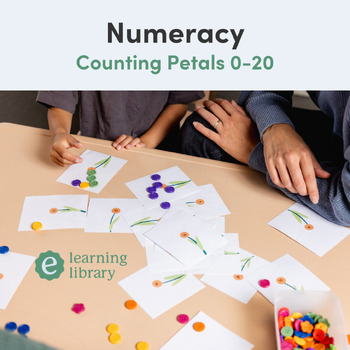 Preview of Counting Petals - Numbers 0-20