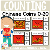 Counting Picture Clip Cards 0-20: Chinese New Year