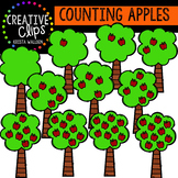 Counting Pictures: Apples {Creative Clips Clipart}