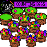 Counting Pictures: Easter Eggs {Creative Clips Clipart}