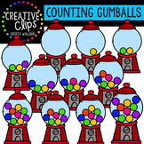 Counting Pictures: Gumball Machines {Creative Clips Clipart}