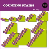 Counting Pictures: Stairs ClipArt