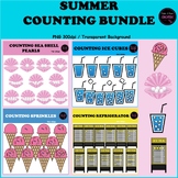 Counting Pictures: Summer Clipart