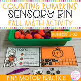 Counting Practice 1-20 | Fall Math Centers | Fine Motor | 