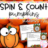 Spin and Count Pumpkins 1-20