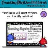 Counting Rhythm Patterns:  Kindergarten/1st Grade Edition