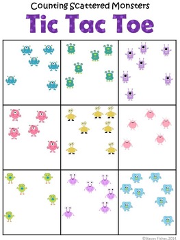 Counting Scattered Objects-Differentiated Games and Activities for