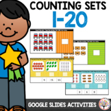 Counting Sets 1-20 | Activities for Google Slides