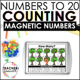 Magnetic Number Mats 1-20 | Math Center for Counting and N