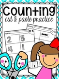 Counting Sets Cut & Paste Practice Sheets