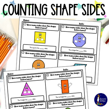 Preview of Counting Shape Sides Printable and Digital BOOM Cards