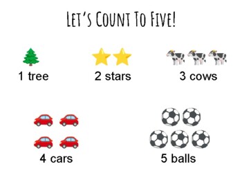 Preview of Counting Shapes 1-5