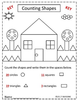 counting shapes by moore to read teachers pay teachers