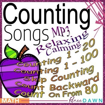 Preview of Counting Songs MP3s for Math and Behavior Management