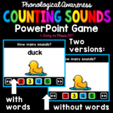 Counting Sounds in Words PowerPoint Game