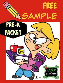 Preview of Free Sample - PreK Packet