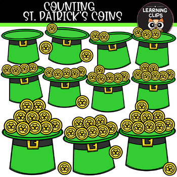 Preview of Counting St. Patrick's Coins Clipart