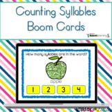 Counting Syllables BOOM Cards {Digital & Distance Learning}