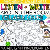 Counting Syllables Phonemic Awareness Write the Room Liter