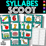 Counting Syllables SCOOT or Write the Room Activity