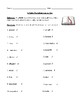 counting syllables worksheet with syllable definition and answer key