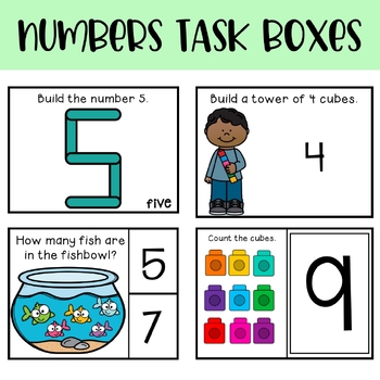 June Task Boxes for Special Education