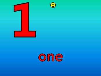 Preview of Counting Tutorial For Children - One to One Hundred
